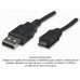 Cable USB A 2.0 a micro USB B 1.8 m